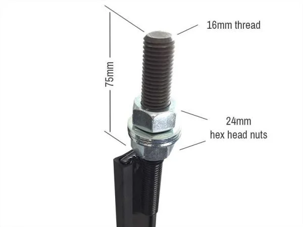 U Straps Mounting Brackets 600L x 450H - Image 3
