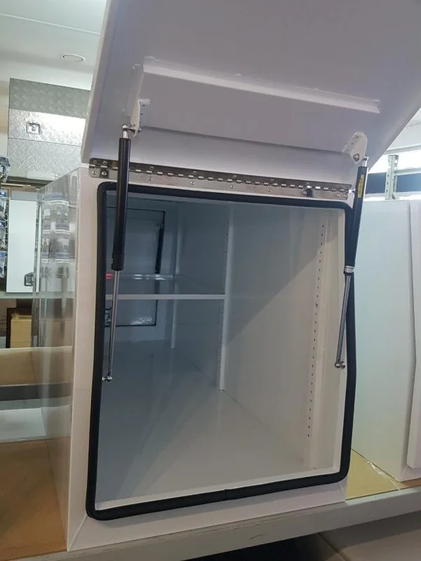 CMB700 - 700mm White Steel Canopy Full Lid - Image 2
