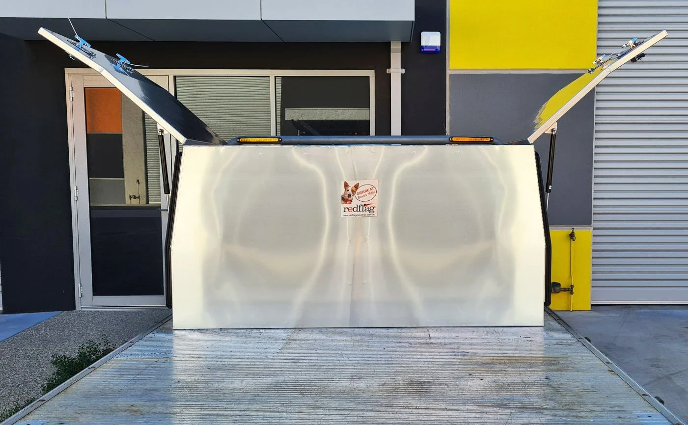 CMB900A - 900mm Aluminium Canopy Full Lid