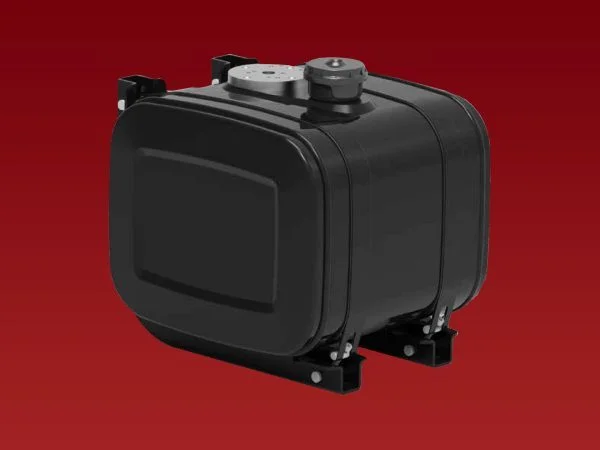 80 Litre Square Steel Hydraulic Oil Tank 63x70x50cm