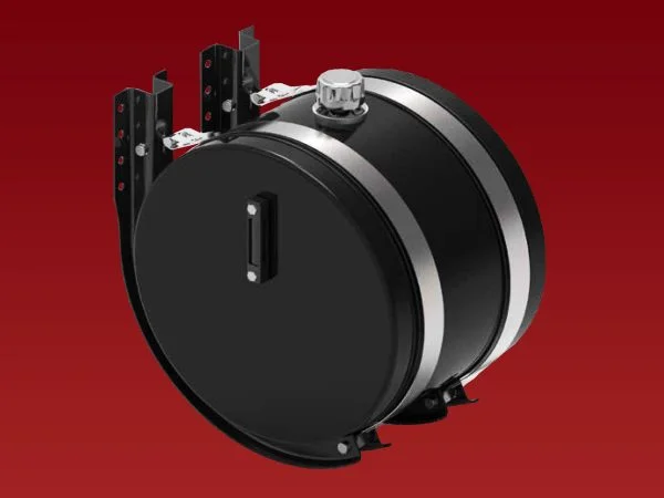 120 Litre Round Steel Hydraulic Oil Tank 550D