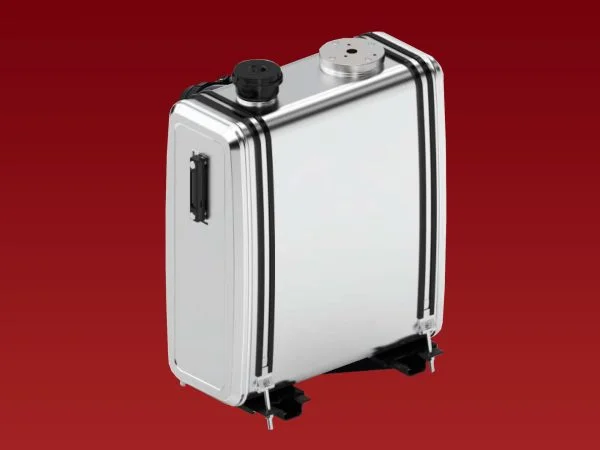 110 Litre Rectangular Aluminium Hydraulic Oil Tank 28x62x70cm