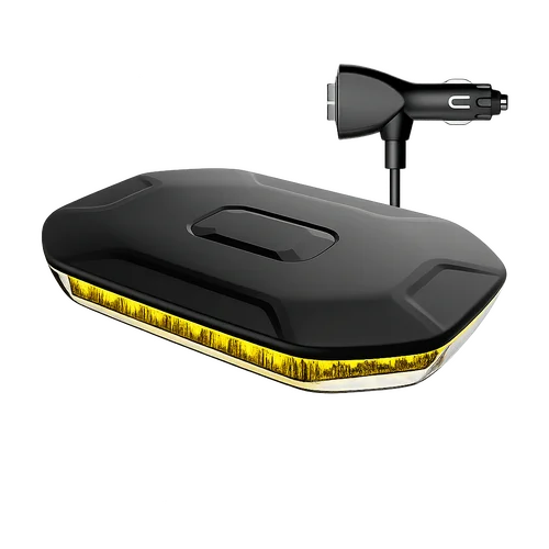 WhiteVision Mini Amber Lightbar 245mm Magnetic Mount