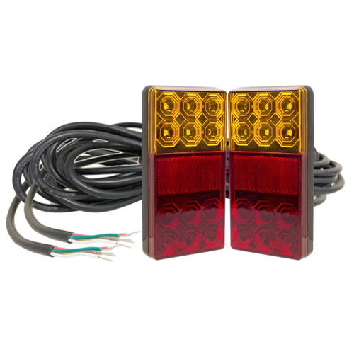 WhiteVision 120 Series LED Trailer Lamp Kit with 9m Cable