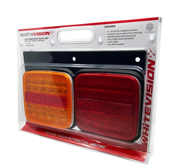 WhiteVision 330 Series LED Combo Lamp - Left & Right Blister Pack