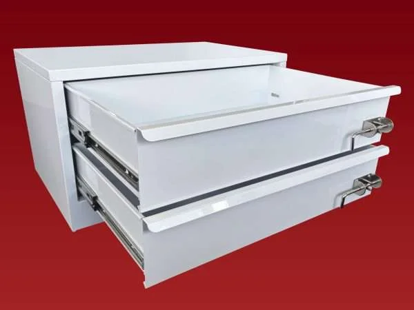 MSV2D - 2 Drawer Unit 700L x 400H x 500D - Image 3