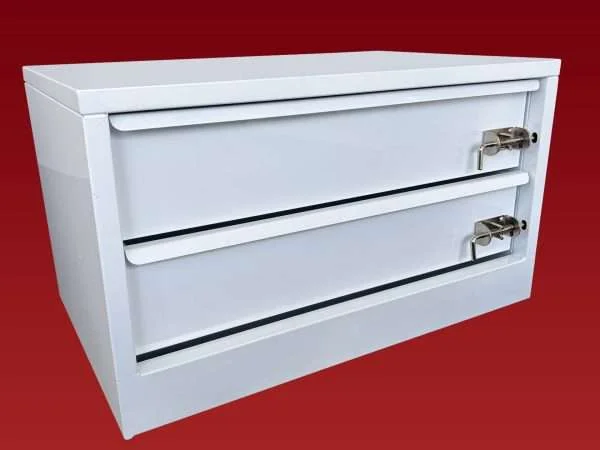 MSV2D - 2 Drawer Unit 700L x 400H x 500D