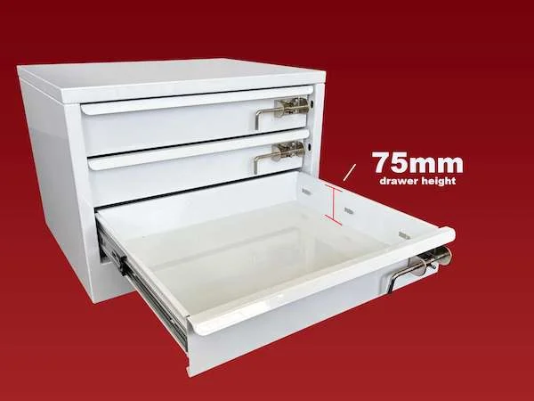 MSV3D - 3 Drawer Unit 550L x 450H x 450D - Image 3