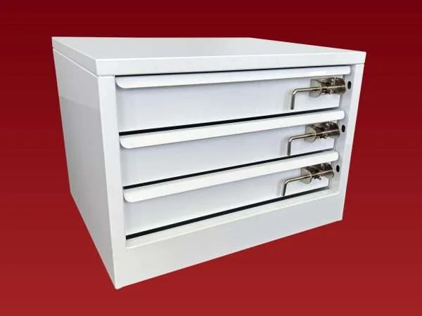 MSV3D - 3 Drawer Unit 550L x 450H x 450D