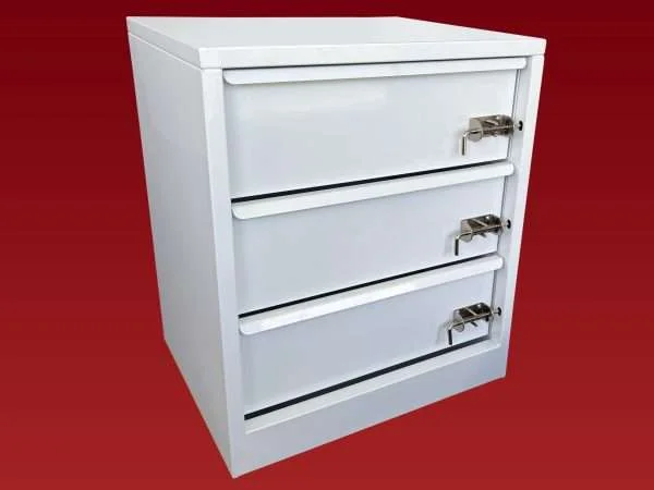 MSV3DD - 3 Drawer Deep Unit 550L x 620H x 450D