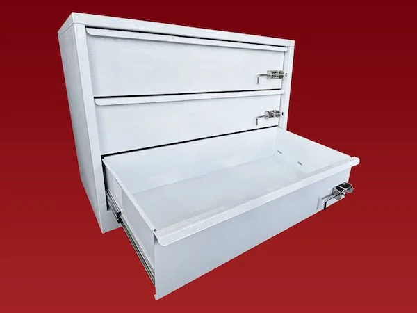 MSV3LD - 3 Long Drawer Deep Unit 700L x 620H x 450D - Image 2