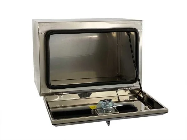 500L x 350H x 400D Full Stainless Steel Truck Tool Box - Image 4
