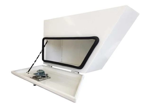 TB051 - 3/4 Lid Wheel Arch Tool Box Left 600mm - Image 4