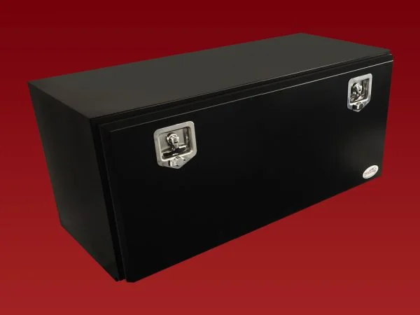 1000L x 500H x 500D Black Powder Coated Truck Tool Box