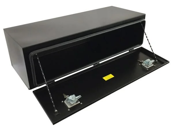 1200L x 350H x 500D Black Powder Coated Truck Tool Box - Image 4