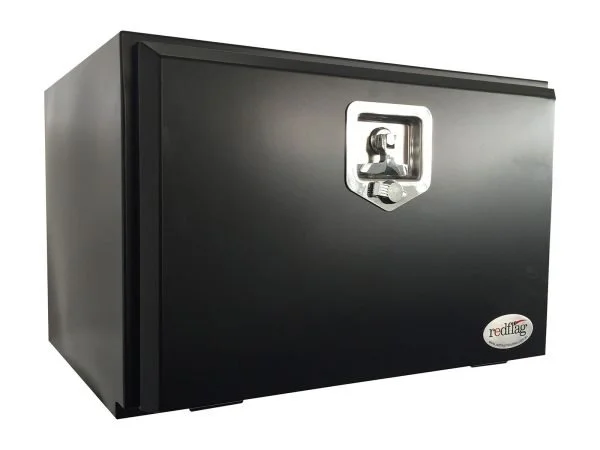 600L x 400H x 500D Black Powder Coated Truck Tool Box - Image 3