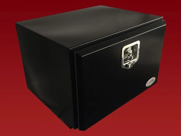 600L x 400H x 500D Black Powder Coated Truck Tool Box