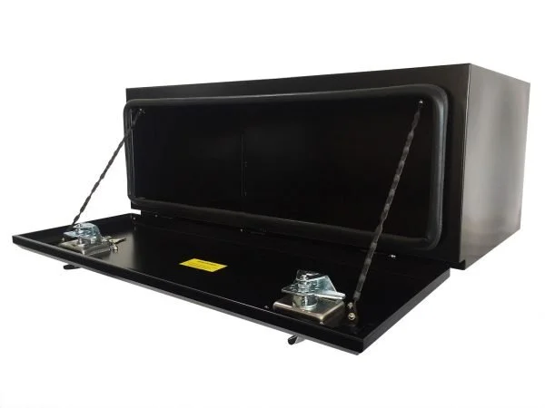 900L x 350H x 500D Black Powder Coated Truck Tool Box - Image 4