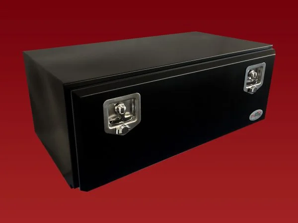 900L x 350H x 500D Black Powder Coated Truck Tool Box