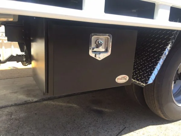 500L x 350H x 400D Black Powder Coated Truck Tool Box - Image 4