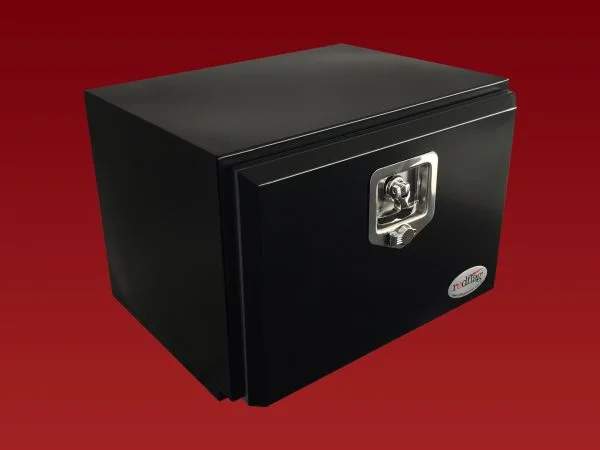 500L x 350H x 400D Black Powder Coated Truck Tool Box