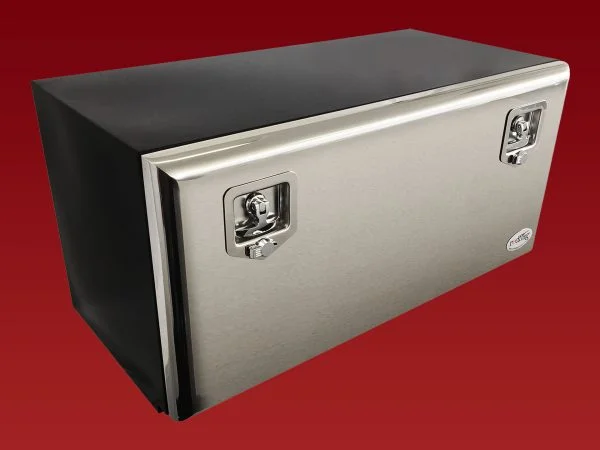 900L x 450H x 450D Steel Tool Box Stainless Lid (Edge Series)