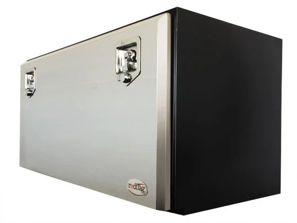 1000L x 500H x 500D Steel Tool Box - Stainless Steel Lid - Image 6