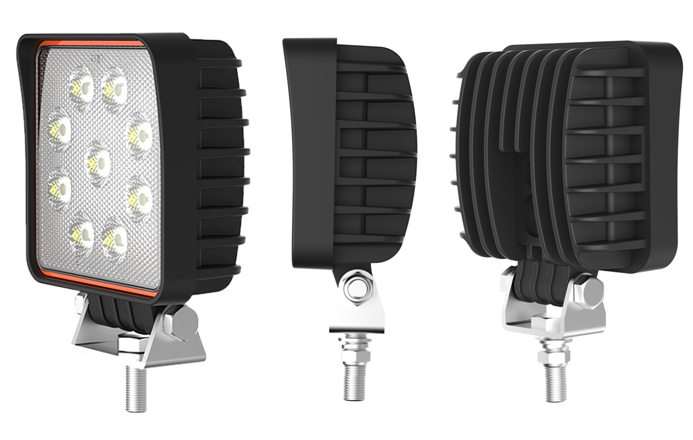 400 Series LED Worklight 27W Square - Image 2