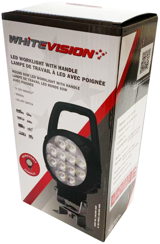 500 Series Heavy Duty LED Worklight 60W Round - Image 6