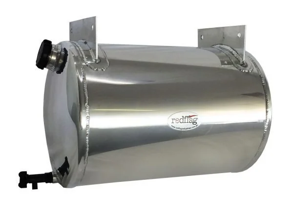 WT021 - 50 Litre Polished Aluminium Water Tank with Top Mounts - RedFlag LED Light Perth - Image 7