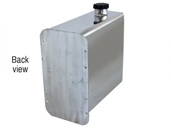 WT028 - 25 Litre Polished Aluminium Water Tank with Chassis Mount - RedFlag LED Light Perth - Image 3