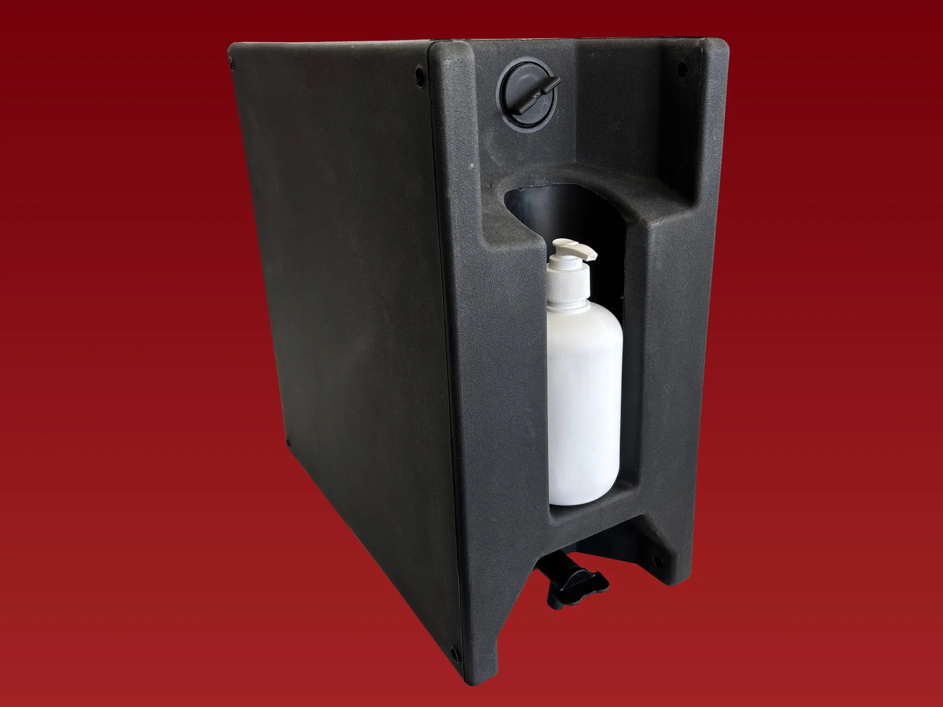 WTP23 - 23 Litre Plastic Water Tank with Soap Bottle